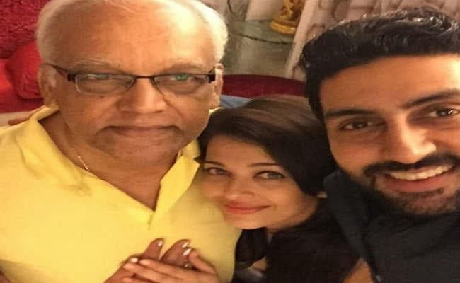एश्वर्या  राय बच्चन के पिता अस्पताल में भर्ती , अभिषेक ने मिलकर पूछा हाल