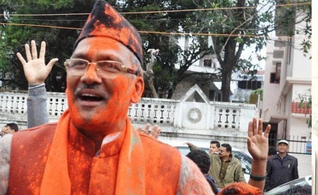 उत्तराखंड के मुख्यमंत्री के रूप में शपथ लेंगे त्रिवेंद्र , जानिये कैसा रहा है अबतक का सफर