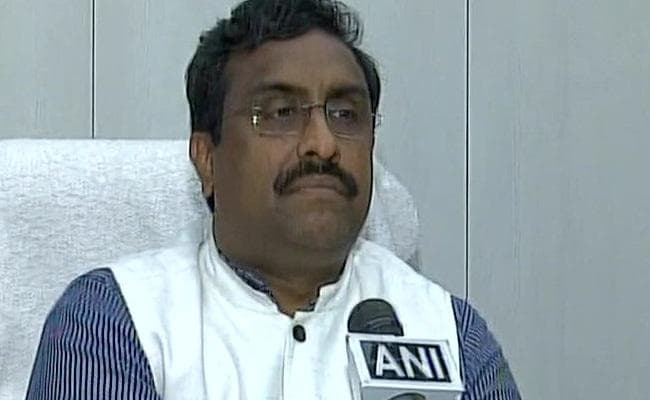 विपक्ष एकजुट हो ताकि मजबूत विपक्ष तैयार हो :राममाधव