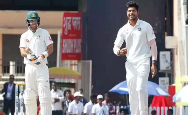 VIDEO : उमेश यादव ने तोड़ा मैक्‍सवेल का बल्‍ला, दिखाया ''मसल्‍स''