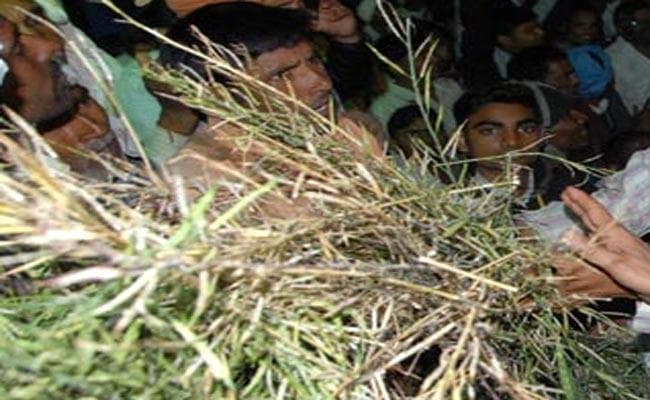 ओला पीड़ित किसानों ने मुख्यमंत्री से लगायी गुहार