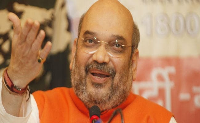 रैली में बोले अमित शाह- केजरीवाल पिछले दिनों हारने का रिकॉर्ड बनाकर लौटे हैं