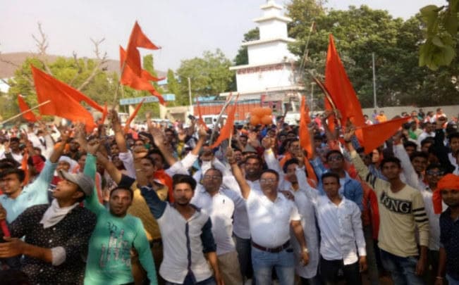 हिंदू नववर्ष पर निकाया गया जुलूस, सुरक्षा के कड़े इंतजाम