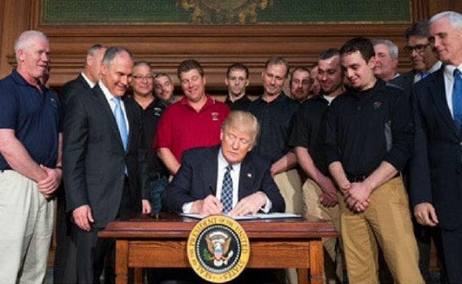 ओबामा की जलवायु परिवर्तन नीति को राष्ट्रपति ट्रंप ने किया रद्द