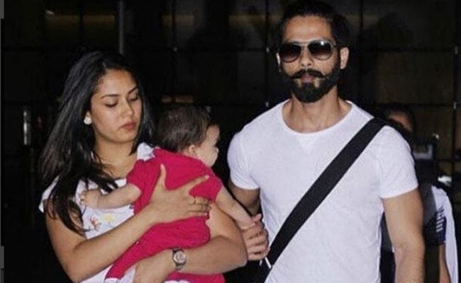 सोशल मीडिया पर खूब वायरल हो रही है शाहिद-मीरा की बेटी मीशा की ये तस्‍वीरें...