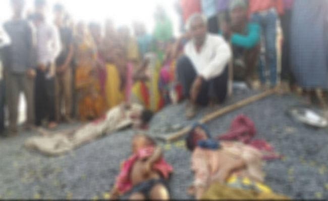 क्रेशर मिल पर सोये चार बच्चों को ट्रक ने रौंदकर ली जान