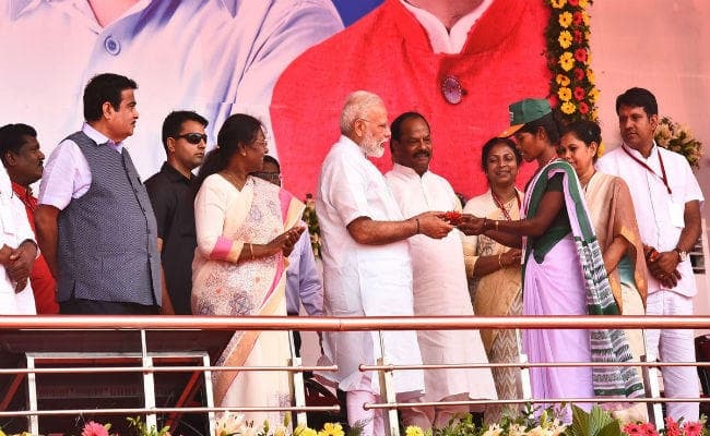 साहेबगंज में पीएम मोदी का एलान गंगा के सहारे लायेंगे आर्थिक क्रांति