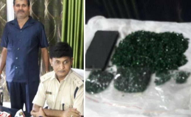 जमशेदपुर : जयपुर में पन्ना की तस्करी करने वाला विनोद गिरफ्तार, 7 लाख का पन्ना जब्त