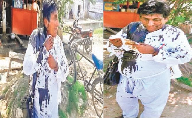 बिहार : मूल्यांकन का विरोध, काॅपी जांचनेवालों पर कीचड़ फेंका