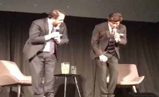 शाहरुख ने ब्रेट राटनर को ‘लुंगी डांस'' सिखाया