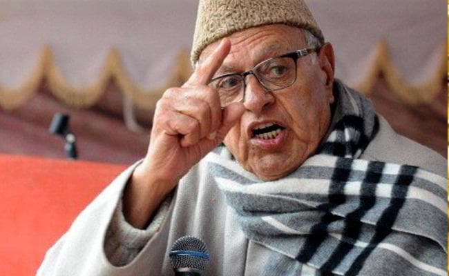 उपचुनाव में जीत के बाद फारुख अब्दुल्ला  ने की जम्मू कश्मीर में राष्ट्रपति शासन की मांग