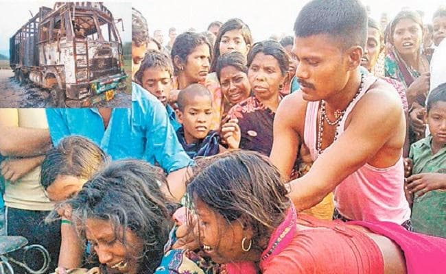 बिहार : लखीसराय में नक्सलियों ने कई वाहनों को फूंका, जेसीबी के ड्राइवर को मारी गोली