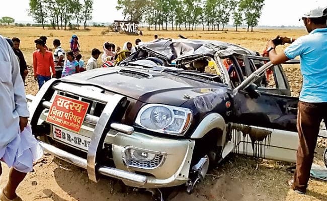 बक्सर में हादसा, भोजपुर के जिप सदस्य की मौत