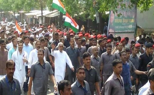 VIDEO : गांधी के विचारों को जन-जन तक पहुंचाने के लिए नीतीश ने की पदयात्रा