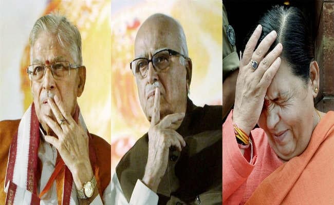 आडवाणी, जोशी और उमा को हो सकती है दो से पांच साल की सजा