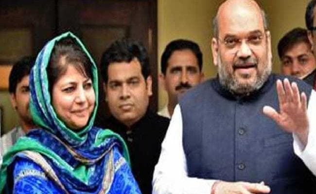 कश्मीर में बढ़ते तनाव का असर भाजपा- पीडीपी गठबंधन पर भी