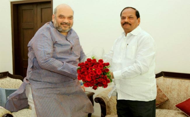 झारखंड के मुख्यमंत्री रघुवर दास ने दिल्ली में भाजपा अध्यक्ष अमित शाह से मुलाकाता की