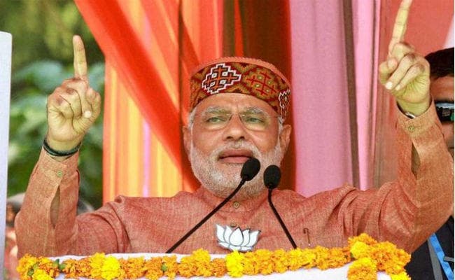 शिमला में बोले पीएम मोदी- यूपी, उत्तराखंड की हवा हिमाचल आ रही है