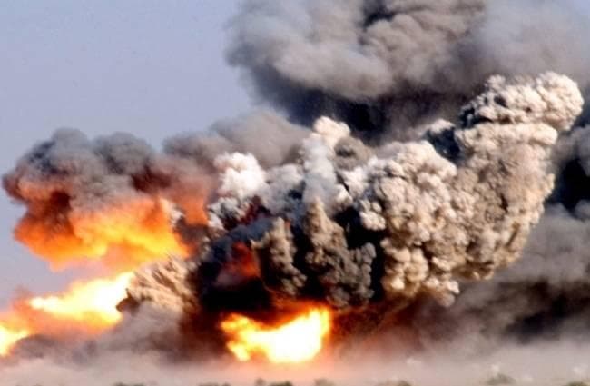 दमिश्क हवाई अड्डे के पास ‘भीषण'' विस्फोट