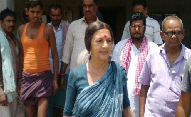 प्रस्तावित अडानी पावर प्लांट का विरोध करने गोड्डा पहुंचीं वृंदा करात