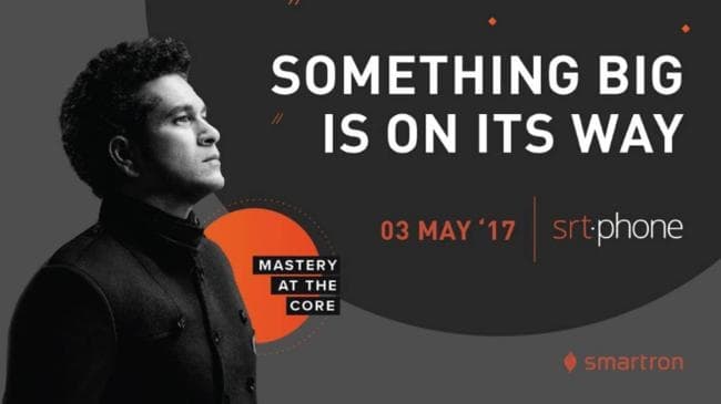 Smartron के साथ सचिन पेश करेंगे अपना Srt.phone