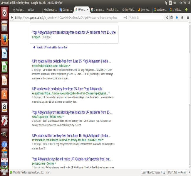 वर्ल्ड मीडिया जब ‘गदहा’ बन गया, अंगरेजी और हिंदी के घालमेल का असर