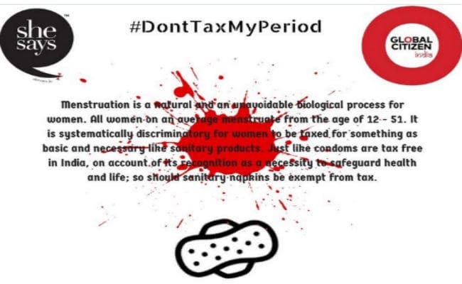 वित्तमंत्री जी ध्यान दें, सेनेटरी नैपकिन पर जीएसटी लगाना क्या महिला विरोधी फैसला नहीं?