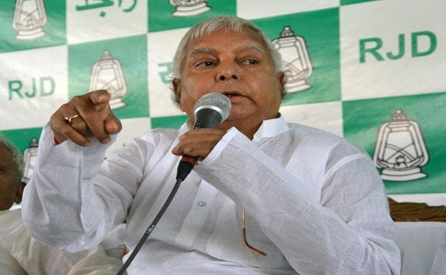 राजनीति के अपराधीकरण के प्रतीक हैं लालू : BJP