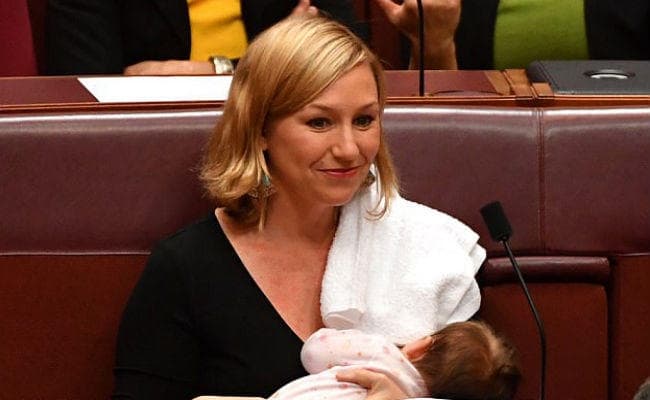 Video : जब संसद में महिला सांसद ने कराया स्तनपान