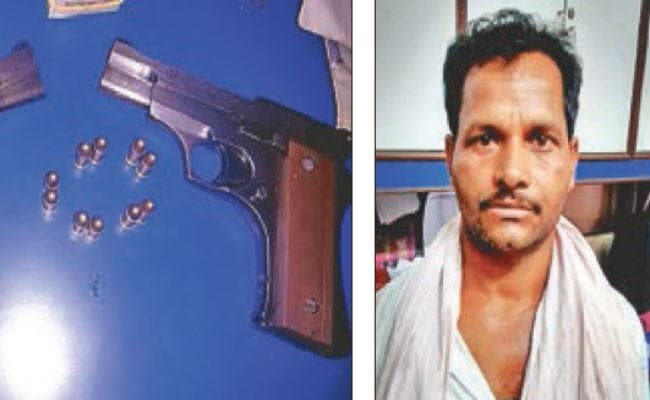 बिहार से आकर हथियार बेचते दबोचा गया शातिर