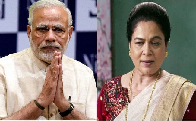 रीमा लागू के निधन पर सदमे में बॉलीवुड, पीएम मोदी ने ट्वीट कर शोक व्‍यक्‍त किया...