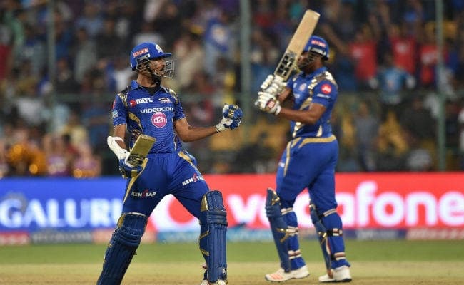 IPL : केकेआर को छह विकेट से हरा कर मुंबई इंडियंस फाइनल में, रविवार को पुणे से खिताबी मुकाबला