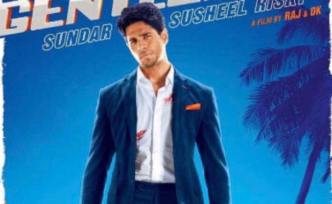 सिद्धार्थ मल्‍होत्रा ने ‘ए जेंटलमैन'' के दो पोस्टर किये जारी, जैकलीन की भी दिखी झलक...