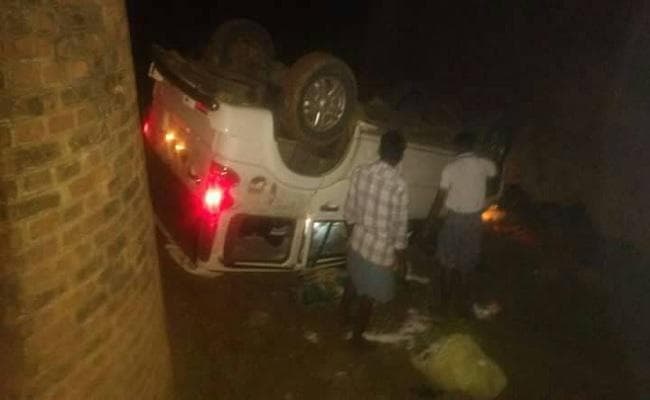 रांची : प्रभात खबर में एकाउंटस से जुड़े मनोज गुप्ता की स्कॉर्पियो दुर्घटनाग्रस्त, सभी सुरक्षित