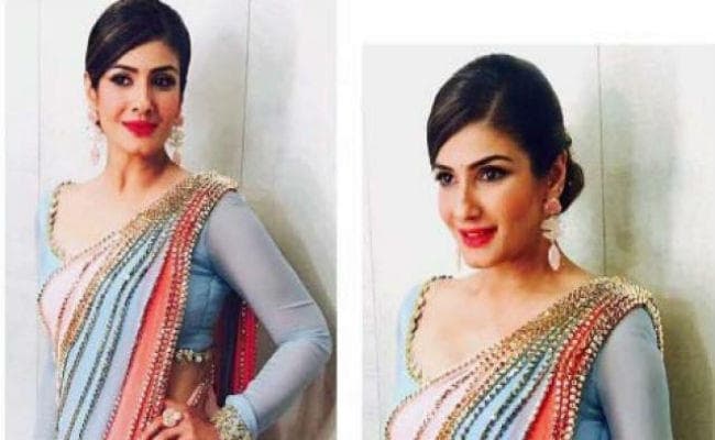 ‘साड़ी'' के बारे में ट्वीट कर फंसी रवीना, बाद में मांगी माफी