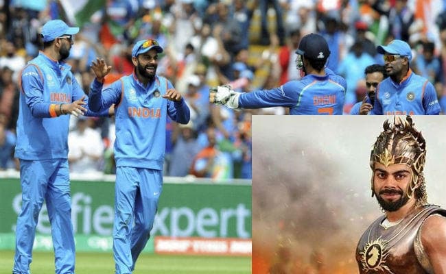 ICC Champions Trophy 2017: अब पाकिस्तान के छक्के छुड़ाने फाइनल में उतरेगी ”बाहुबली” विराट की सेना ICC Champions Trophy 2017: अब पाकिस्तान के छक्के छुड़ाने फाइनल में उतरेगी ”बाहुबली” विराट की सेना