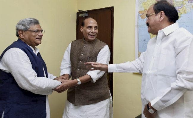 राष्ट्रपति चुनाव : भाजपा समिति ने सोनिया, येचुरी, आडवाणी से की मुलाकात, नहीं हुई किसी के नाम पर चर्चा