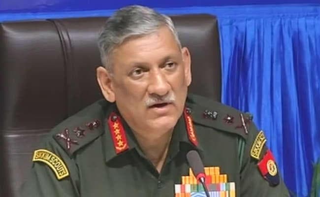 मानवाधिकार के दायरे में होगी जम्मू-कश्मीर में पत्थरबाजों पर सैन्य कार्रवाई : सेना प्रमुख