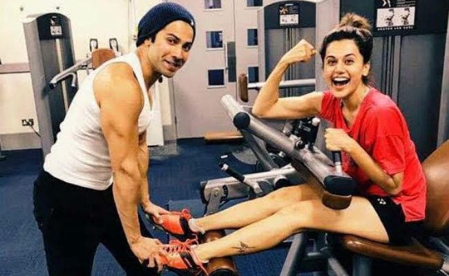 सोशल मीडिया पर वायरल हो रही है वरुण धवन और तापसी पन्‍नू की ये तस्‍वीर