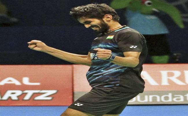 श्रीकांत लगातार तीसरे सुपर सीरीज बैडमिंटन टूर्नामेंट के फाइनल में, दुनिया के पांचवें खिलाड़ी बने