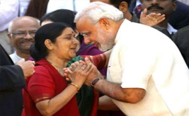 पीएम मोदी ने की सुषमा की तारीफ, कहा-फरियादियों की रात दो बजे भी करती हैं मदद