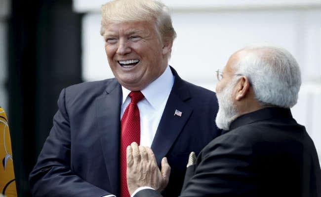 पहली मुलाकात में ही मोदी ने ट्रंप का दिल जीता, ट्रंप ने भारतीय प्रधानमंत्री को बताया ''महान''