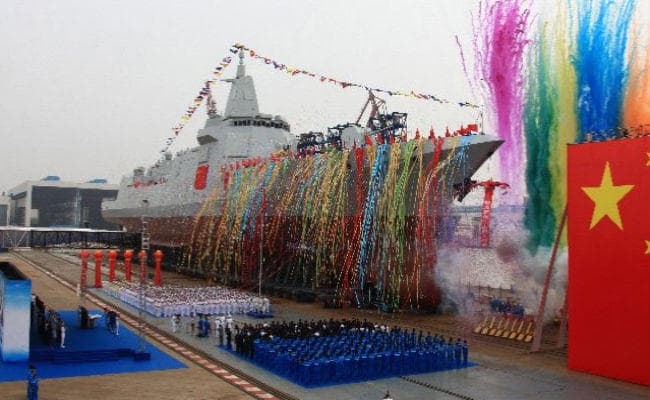 चीन ने किया अपने सबसे बड़े विध्वंसक पोत का जलावतरण, भारत के लिए चिंता का विषय