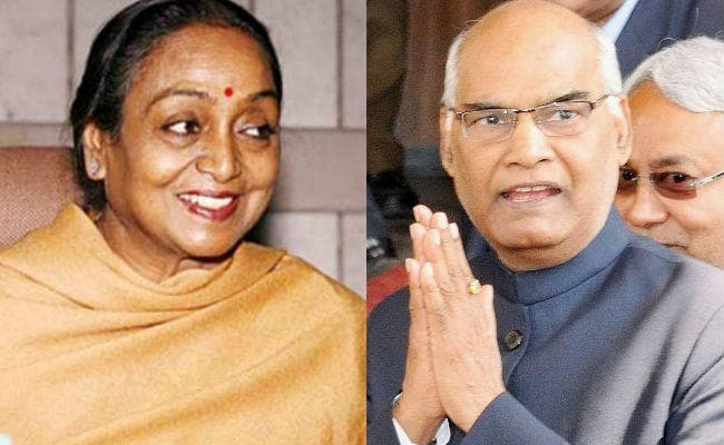राष्‍ट्रपति चुनाव : 95 में से 93 उम्‍मीदवारों के नामांकन रद्द, केवल कोविंद और मीरा कुमार मैदान में