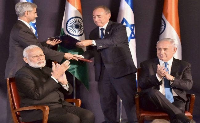 भारत, इस्राइल के बीच सात समझौते, आतंकी संगठनों, प्रायोजकों के खिलाफ साथ-साथ