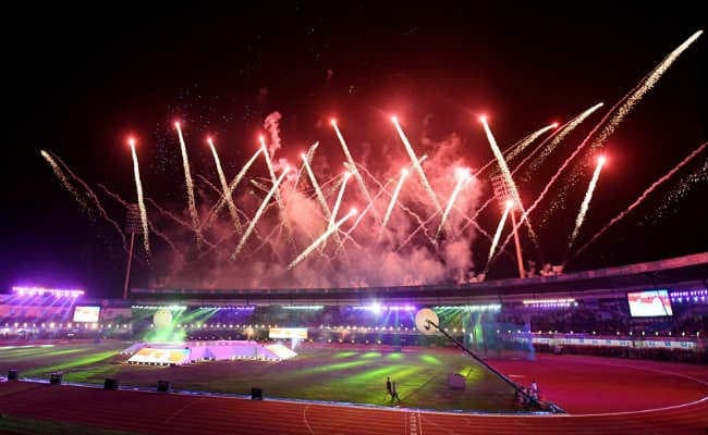 रंगा-रंग कार्यक्रम के साथ एशियाई एथलेटिक्स चैम्पियनशिप शुरू