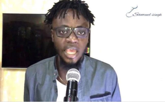 नाइजीरियन सिंगर ने गाया भोजपुरी का हिट गाना ''लॉलीपॉप लागे लू...'', देखें वीडियो