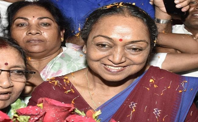 समर्थन हासिल करने के लिए मीरा अपने गृह प्रदेश बिहार पहुंची, नीतीश राजगीर के लिए रवाना