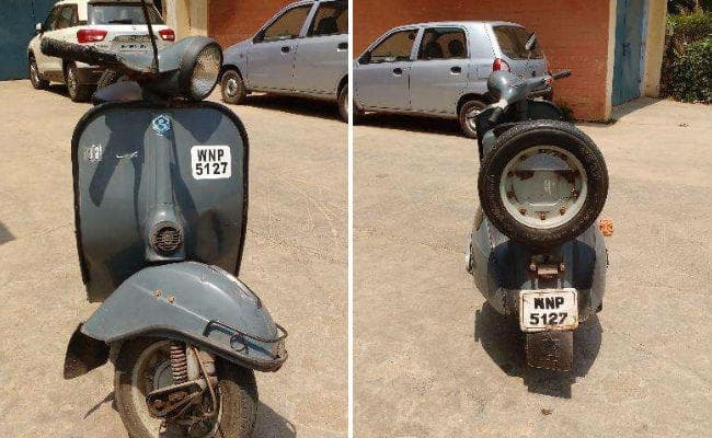 धौनी की फिल्‍म ''एम एस धोनी- द अनटोल्ड स्टोरी'' में इस्‍तेमाल स्‍कूटर OLX पर 50,000 में