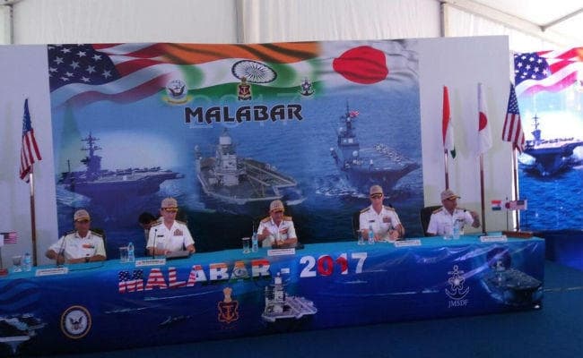 चीन से जारी तनाव के बीच बंगाल की खाड़ी में भारत-अमेरिका-जापान का संयुक्त युद्धाभ्यास शुरू